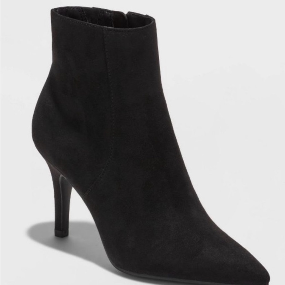 A New Day Char Kitten Heel Boots